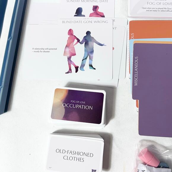 Fog of Love: Romantic Comedy Board Game by Jacob Jaskov Complete Used - Picture 8 of 11